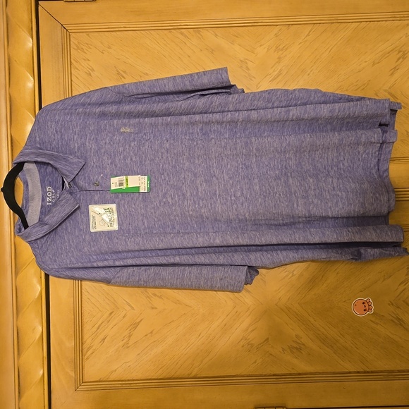 COPY - Izod Golf Men's Golf Title HolderShort Sleeve Polo. Size 5XLT in Ultra V… - Picture 2 of 13